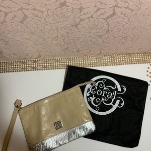 Vintage Clutch by Coral made in Argentina